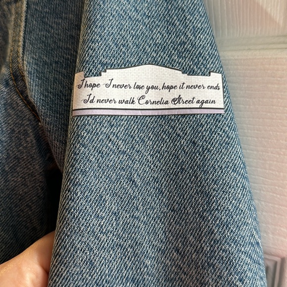 Custom Swift Sherpa/jean jacket - Picture 13 of 15